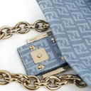 Fendi Mini Mamma Forever Blue Shoulder Bag