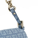 Fendi Mini Mamma Forever Blue Shoulder Bag