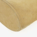 Fendi Suede And Leather Mini Bucket Bag