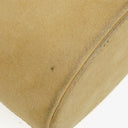 Fendi Suede And Leather Mini Bucket Bag
