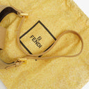 Fendi Suede And Leather Mini Bucket Bag