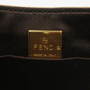 Fendi Suede And Leather Mini Bucket Bag