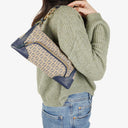Fendi Vintage Zucchino Chef Pocket Shoulder Bag