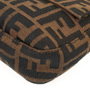 Fendi Zucca Baguette FF Shoulder Bag Brown