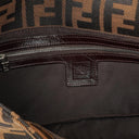 Fendi Zucca Baguette FF Shoulder Bag Brown
