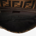 Fendi Zucca Baguette FF Shoulder Bag Brown