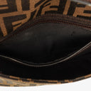 Fendi Zucca Baguette FF Shoulder Bag Brown