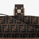 Fendi Zucca Baguette FF Shoulder Bag Brown