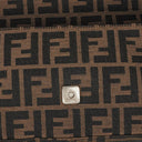 Fendi Zucca Baguette FF Shoulder Bag Brown