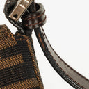 Fendi Zucca Baguette FF Shoulder Bag Brown
