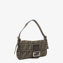 Fendi Zucca Baguette FF Shoulder Bag Brown