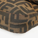 Fendi Zucca Baguette FF Shoulder Bag Brown