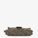 Fendi Zucca Baguette FF Shoulder Bag Brown