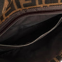 Fendi Zucca Baguette FF Shoulder Bag Brown