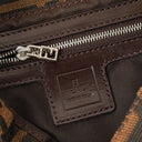 Fendi Zucca Baguette FF Shoulder Bag Brown