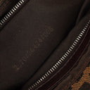 Fendi Zucca Baguette FF Shoulder Bag Brown