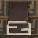 Fendi Zucca Baguette FF Shoulder Bag Brown