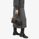 Fendi Zucca Baguette Shoulder Bag