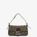 Fendi Zucca Baguette Shoulder Bag