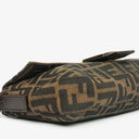Fendi Zucca Baguette Shoulder Bag