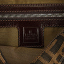 Fendi Zucca Baguette Shoulder Bag