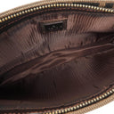 Fendi Zucca Brown Baguette Shoulder Bag