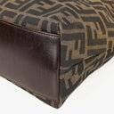 Fendi Zucca Brown Top Handle Bag