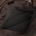 Fendi Zucca Brown Top Handle Bag