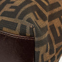 Fendi Zucca Brown Top Handle Bag