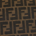Fendi Zucca Brown Top Handle Bag