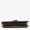 Fendi Zucca Canvas Baguette Tobbaco Shoulder Bag