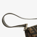 Fendi Zucca Canvas Baguette Tobbaco Shoulder Bag
