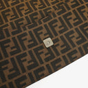 Fendi Zucca Canvas Baguette Tobbaco Shoulder Bag