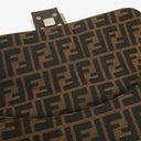 Fendi Zucca Canvas Baguette Tobbaco Shoulder Bag