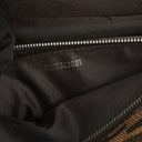 Fendi Zucca Canvas Baguette Tobbaco Shoulder Bag