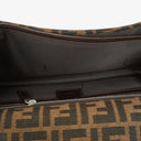 Fendi Zucca Canvas Baguette Tobbaco Shoulder Bag