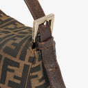 Fendi Zucca Mamma Baguette Shoulder Bag