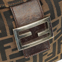 Fendi Zucca Mamma Baguette Shoulder Bag