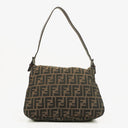 Fendi Zucca Mamma Baguette Tobacco Shoulder Bag