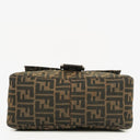 Fendi Zucca Mamma Baguette Tobacco Shoulder Bag