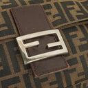 Fendi Zucca Mamma Baguette Tobacco Shoulder Bag