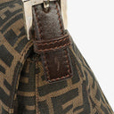 Fendi Zucca Mamma Baguette Tobacco Shoulder Bag