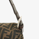 Fendi Zucca Mamma Baguette Tobacco Shoulder Bag