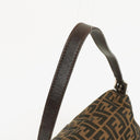 Fendi Zucca Mamma Baguette Tobacco Shoulder Bag
