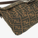 Fendi Zucca Mamma Baguette Tobacco Shoulder Bag
