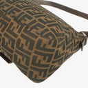 Fendi Zucca Mamma Baguette Tobacco Shoulder Bag