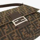 Fendi Zucca Mamma Baguette Tobacco Shoulder Bag