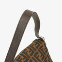 Fendi Zucca Mamma Baguette Tobacco Shoulder Bag