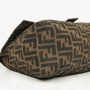 Fendi Zucca Mamma Baguette Tobacco Shoulder Bag