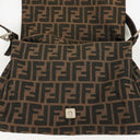 Fendi Zucca Mamma Baguette Tobacco Shoulder Bag